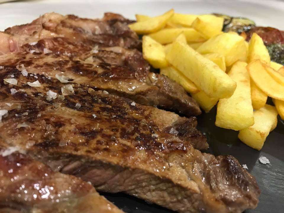Entrecor de ternera madura brasa