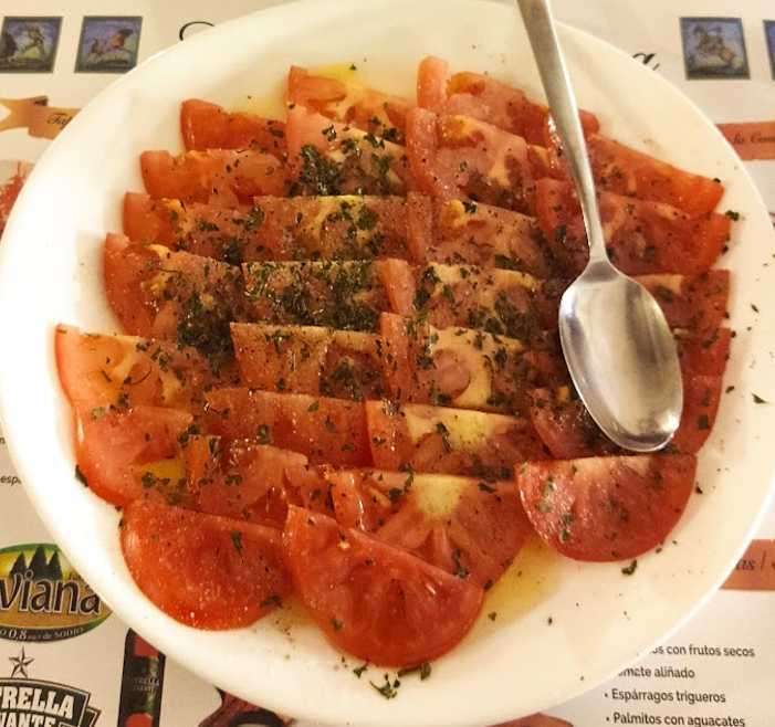 Tomate aliñado