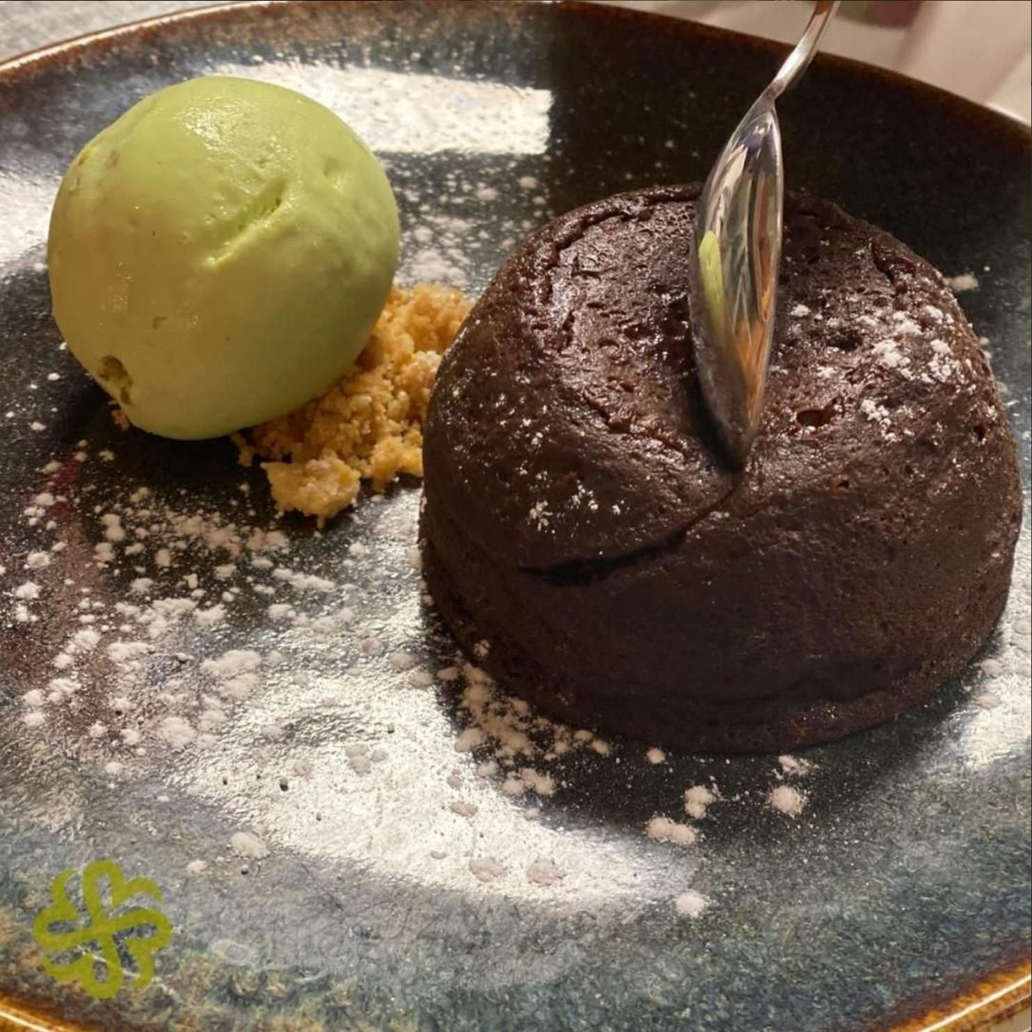 Coulant de chocolate negro