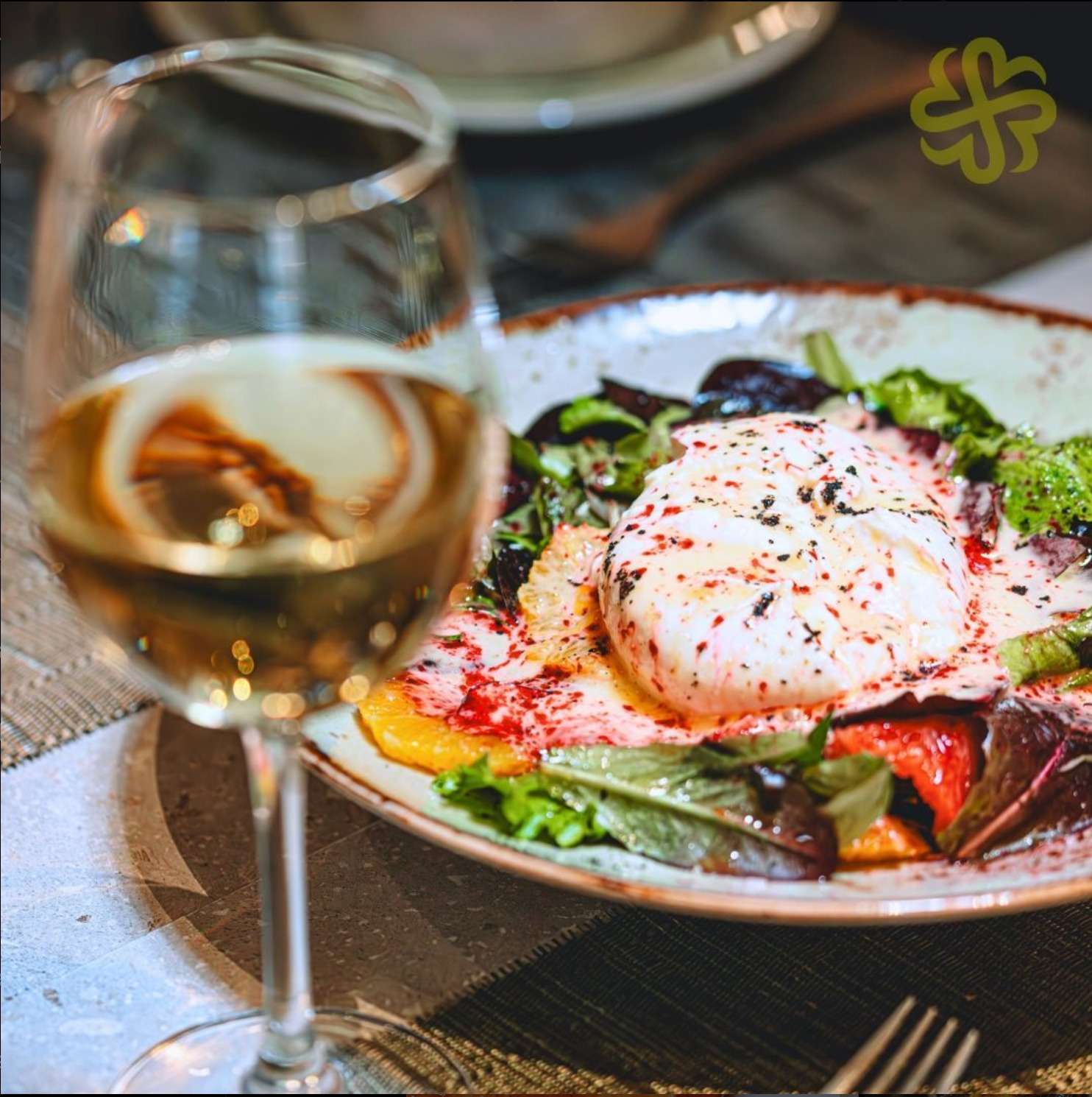 Ensalada de burrata