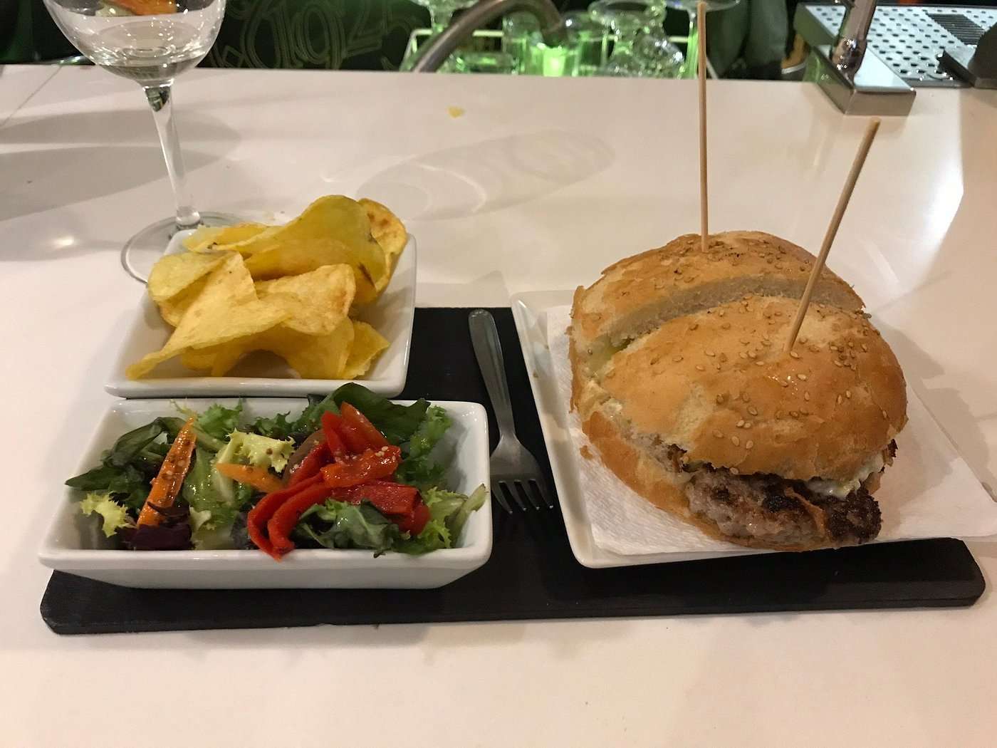 Hambuerguesa de buey casera 250 gr.