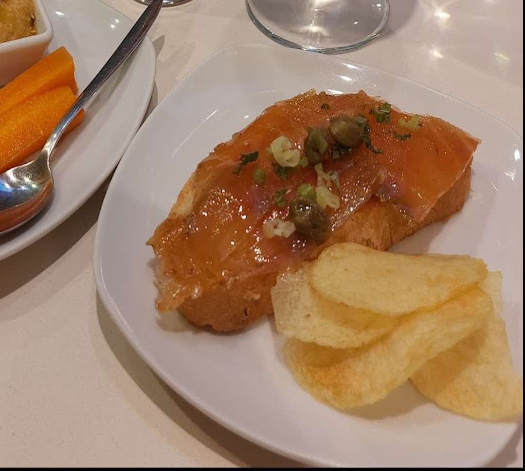 Salmón marinado