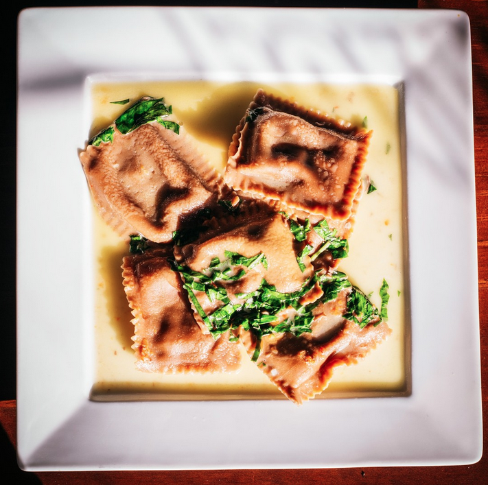 Ravioloni di toro