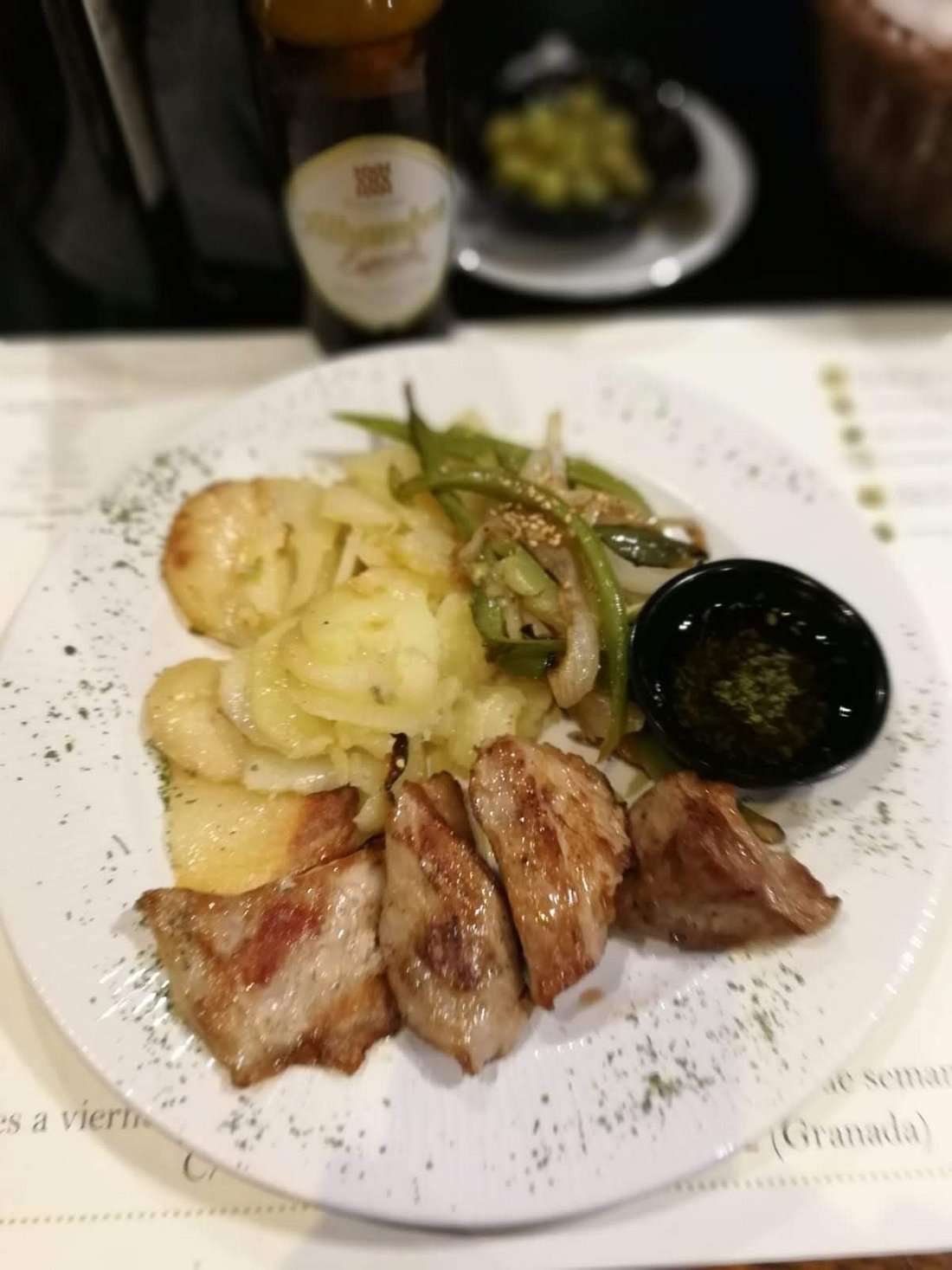 Solomillo de cerdo a la brasa