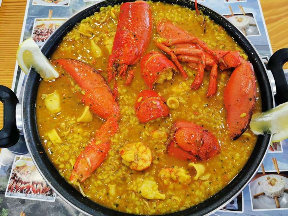 Arroz con bogavante ( 2 personas )