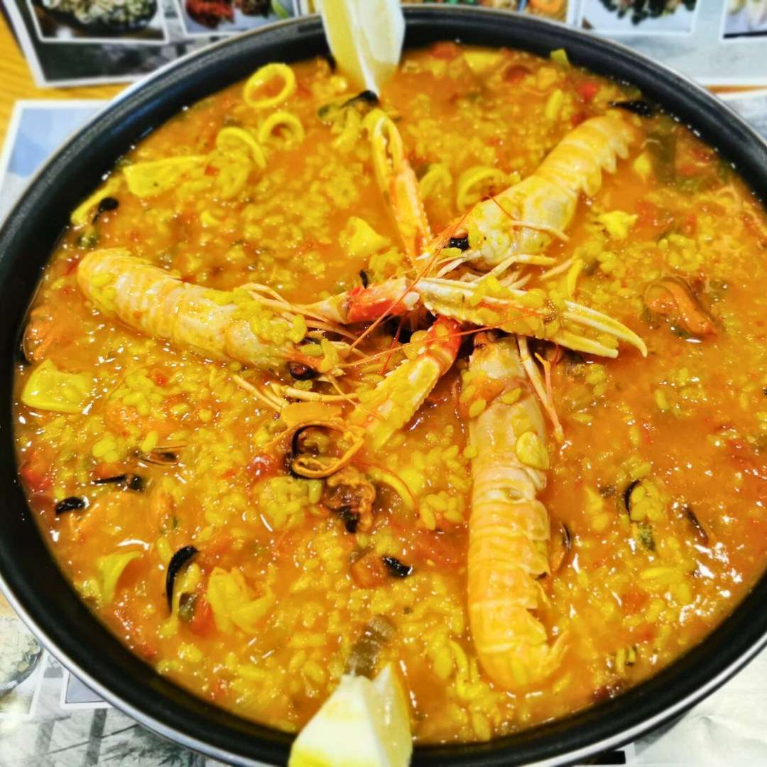 Arroz de marisco ( 2 personas )