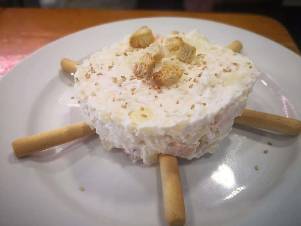 Ensaladilla de gambas