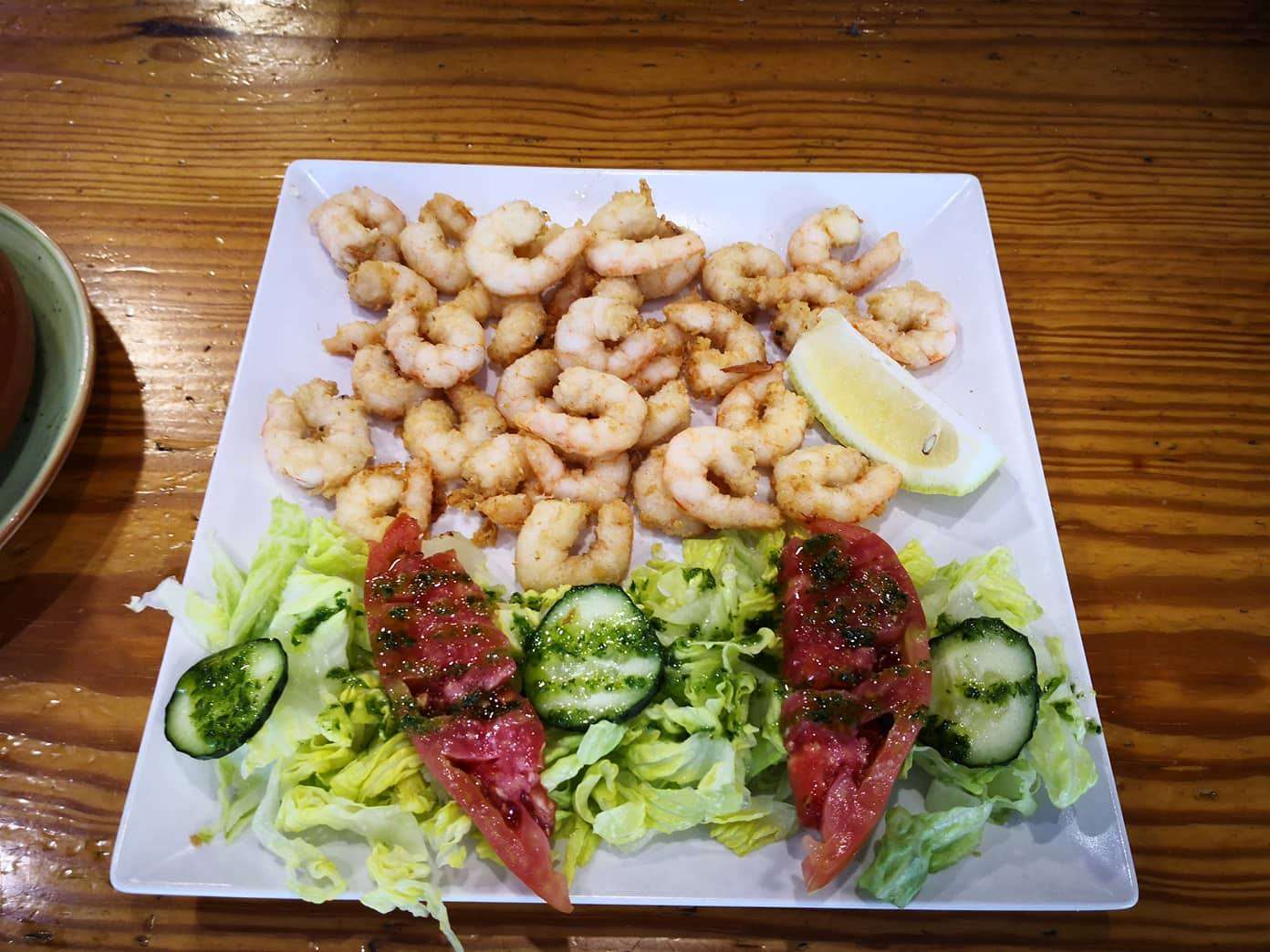 Gambas fritas