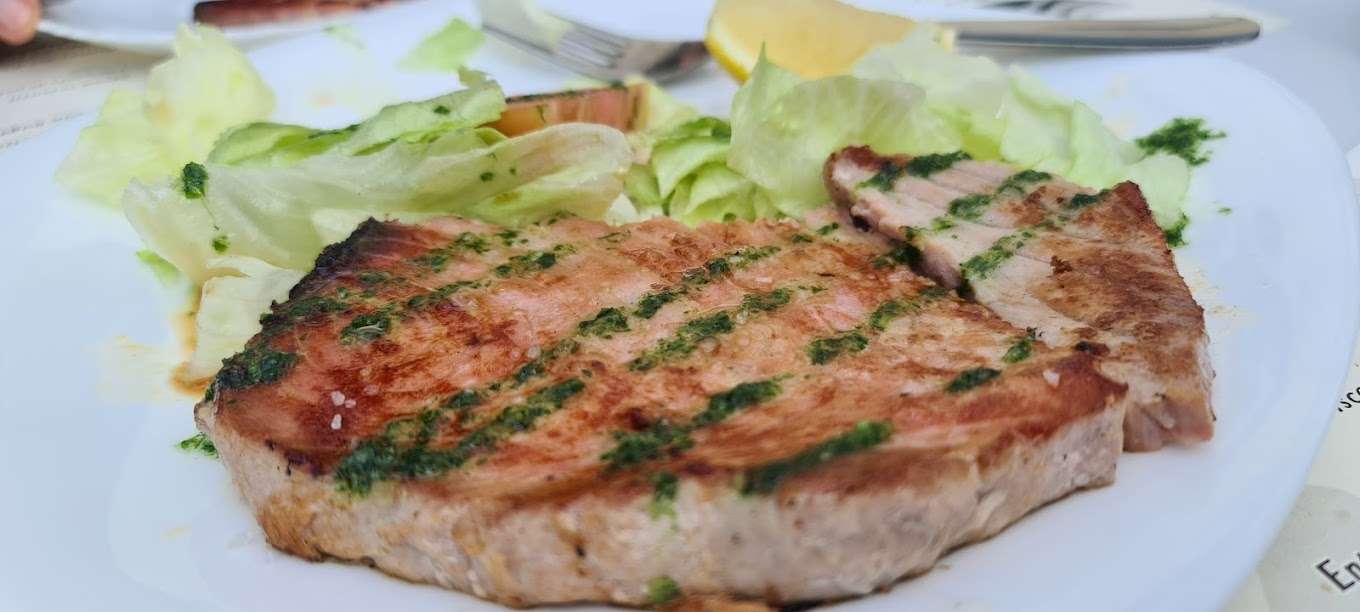 Atún plancha