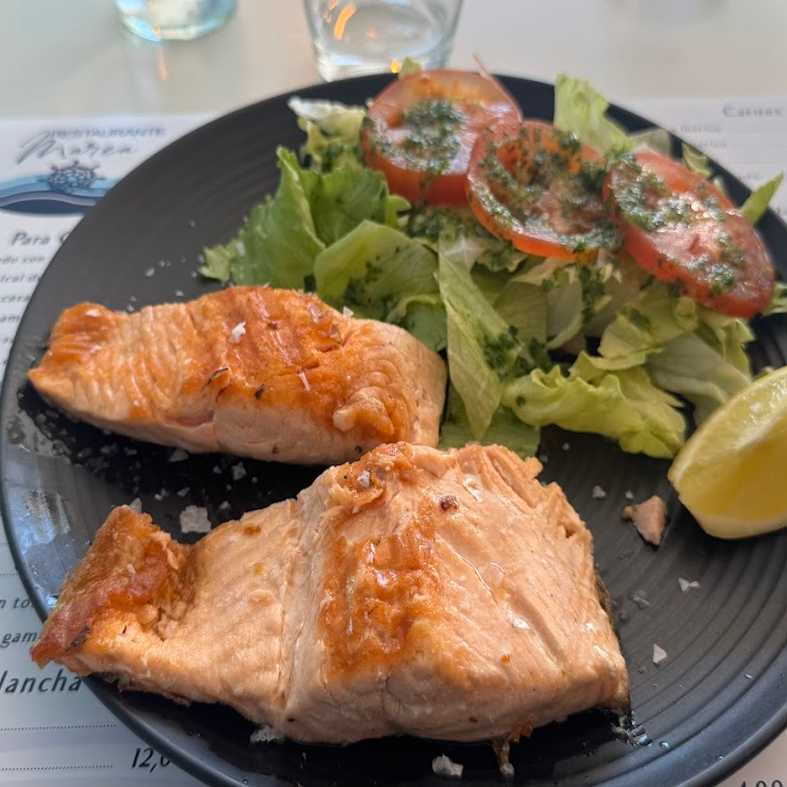 Salmón plancha