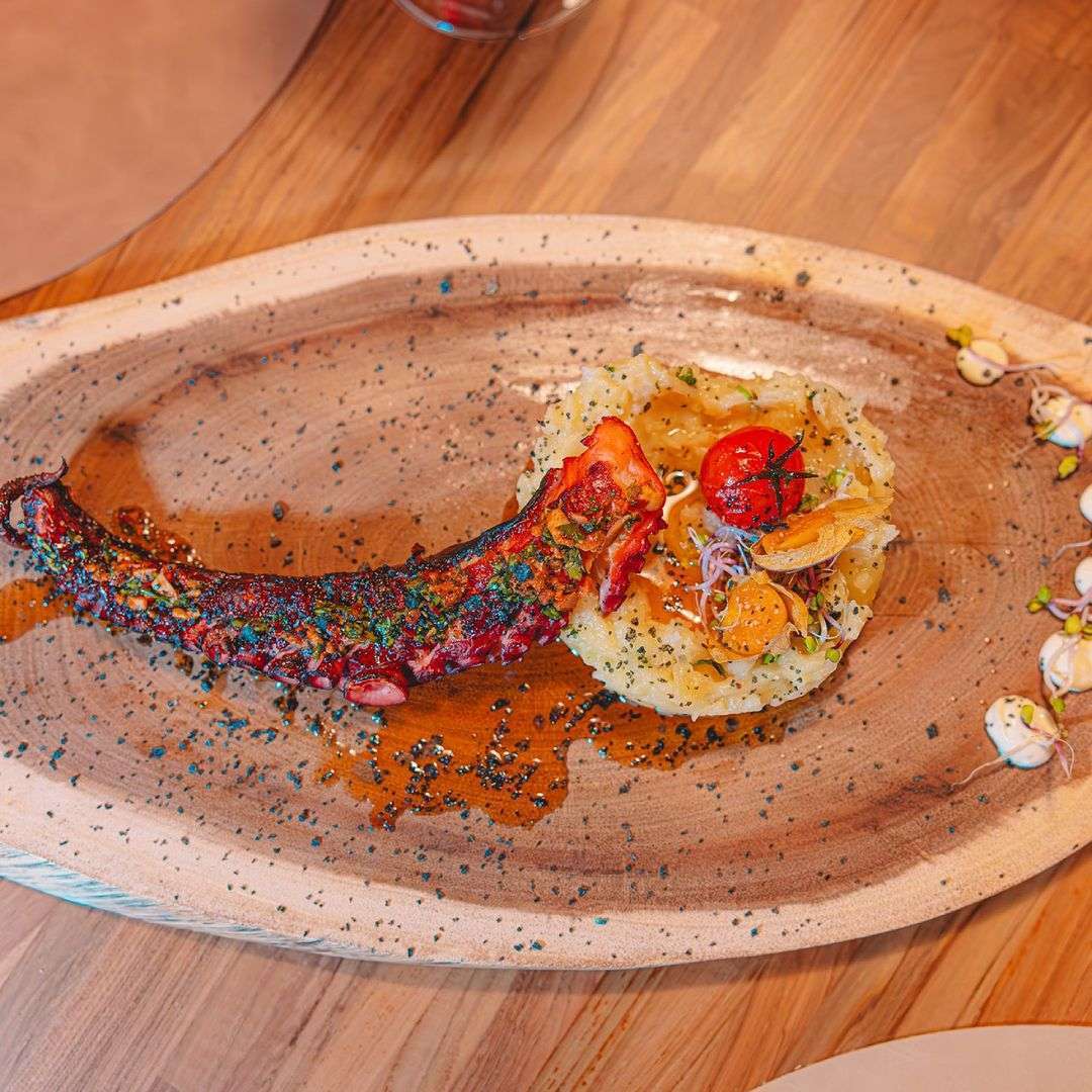 PULPO ASADO AL CHIMICHURRI
