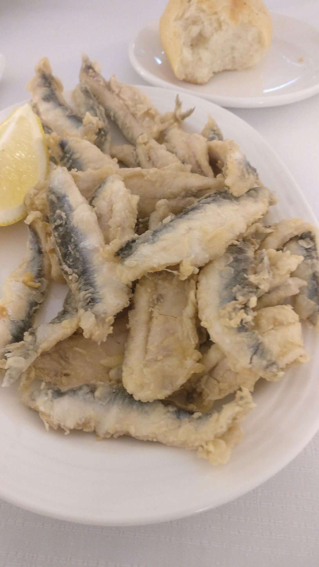 Boquerones desrapados