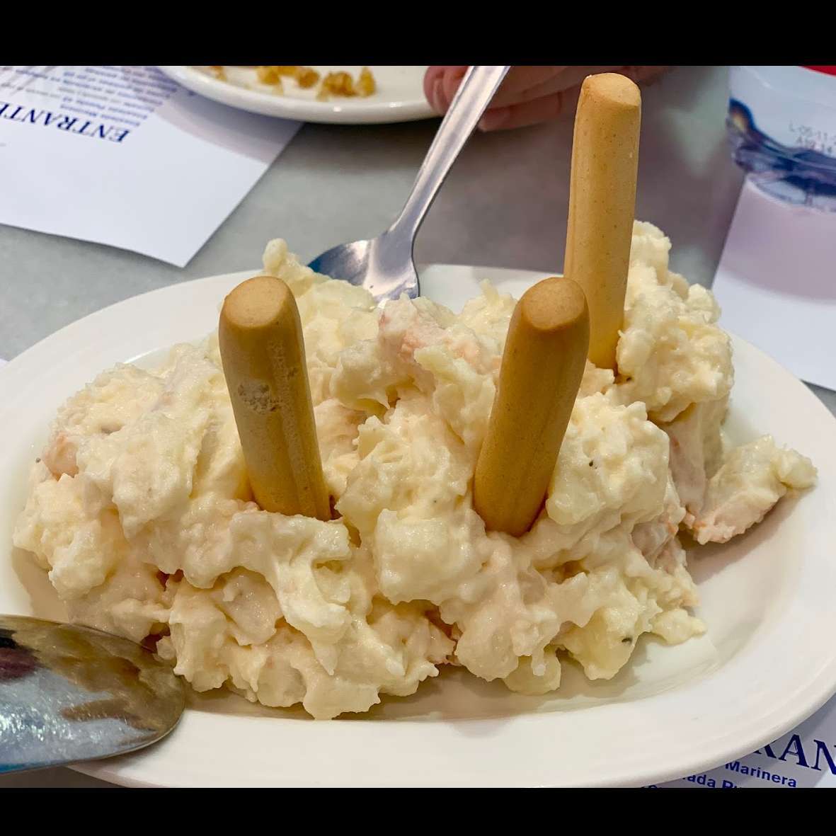 Ensaladilla de gambas