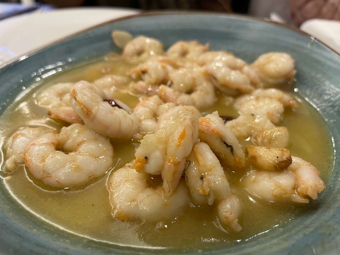 Gambas de Motril al pil pil