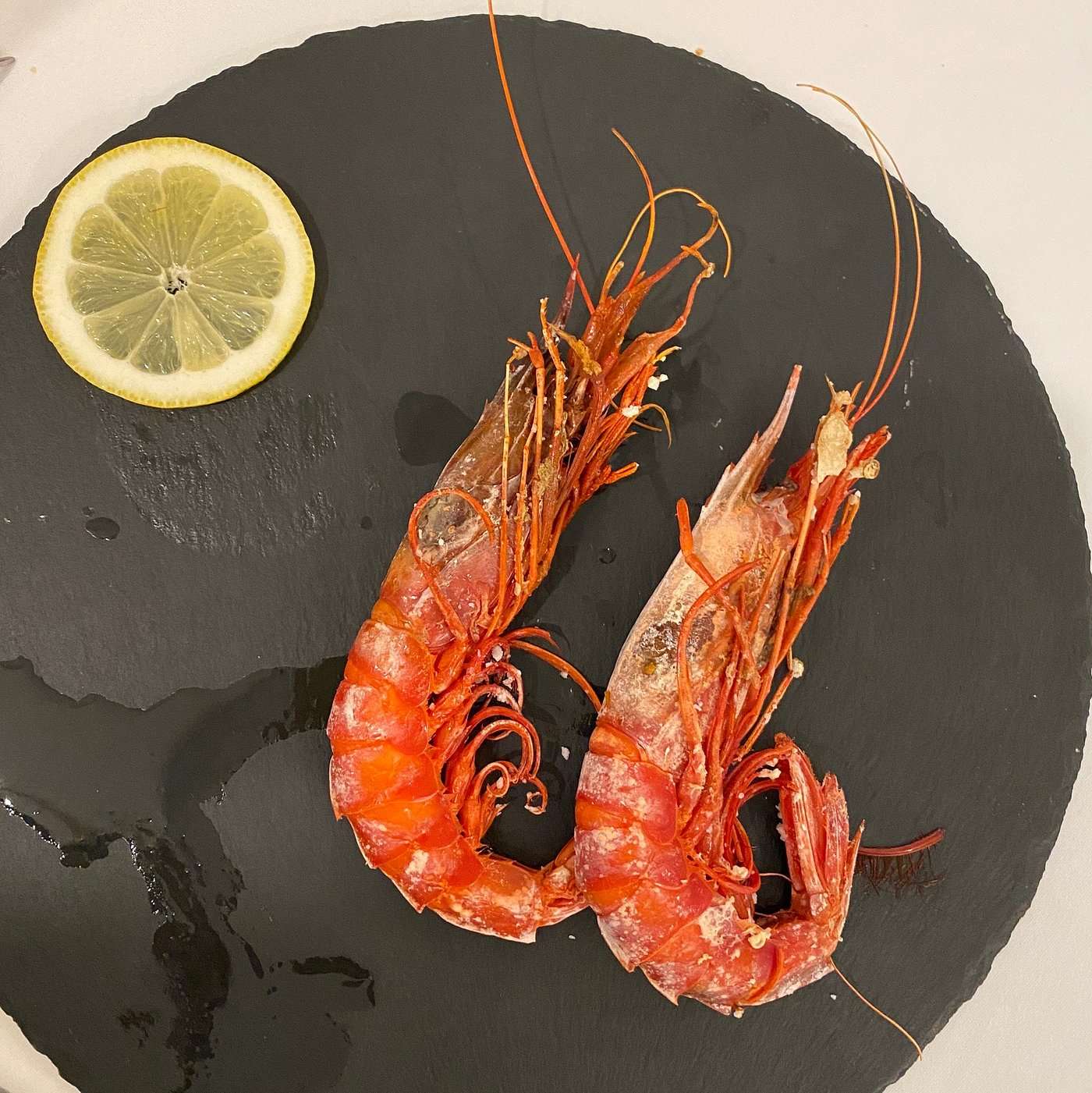Gambas rojas