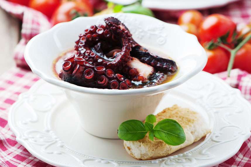 Pulpo especiado