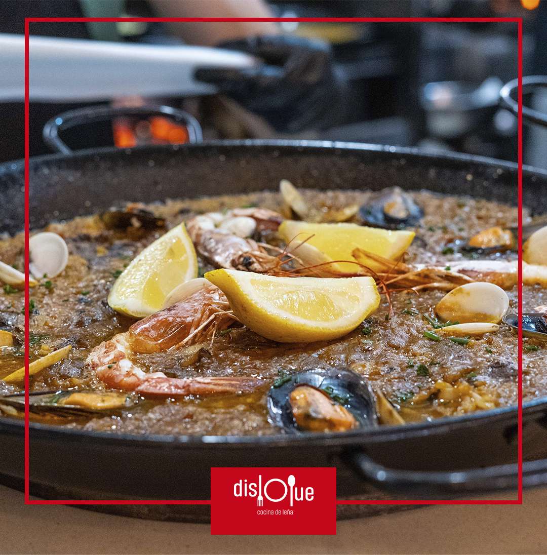 Paella de marisco