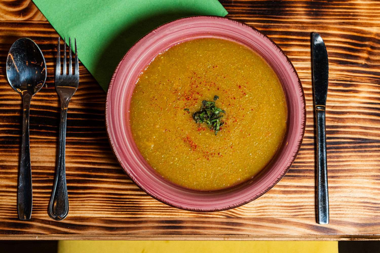 sopa de lentejas /dal