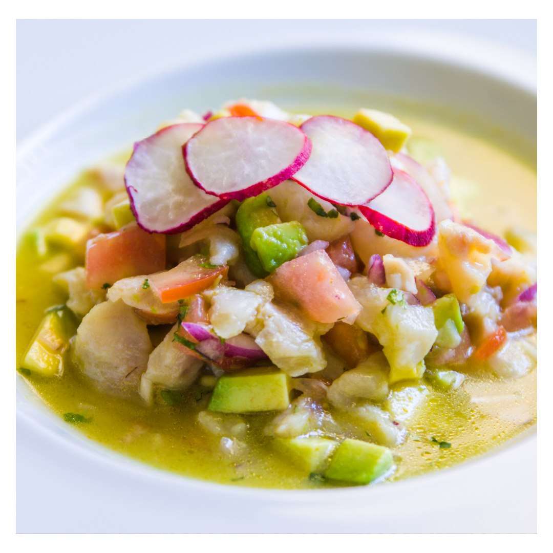 Ceviche de corvina