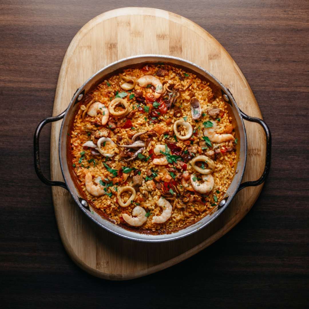 Paella marinera