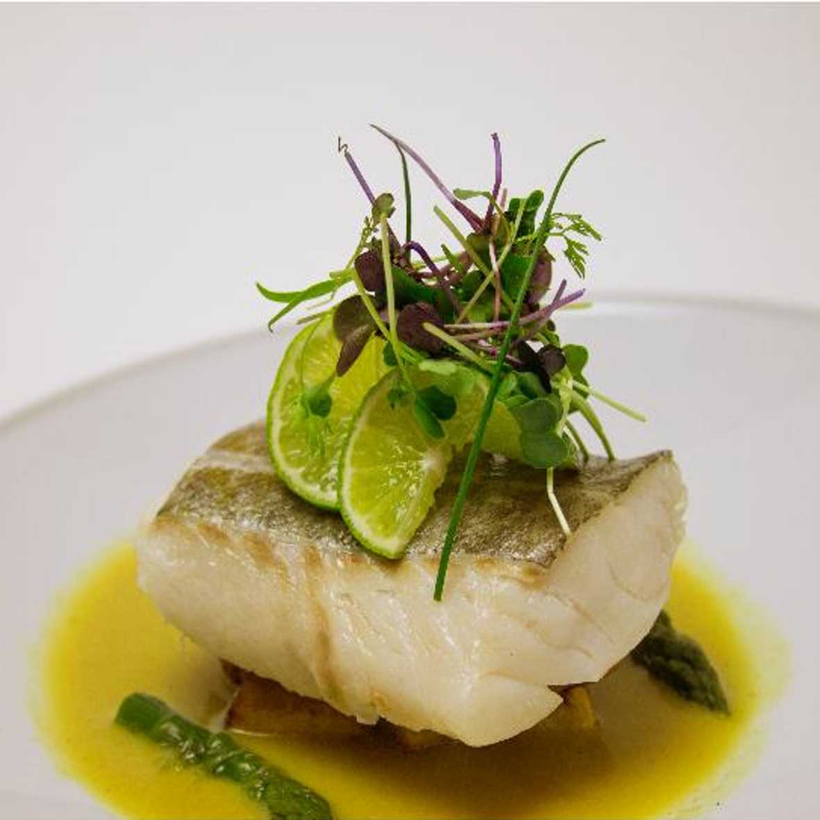 Bacalao al curry coco-lima
