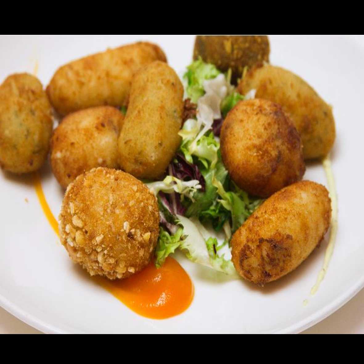 Variedad de croquetas