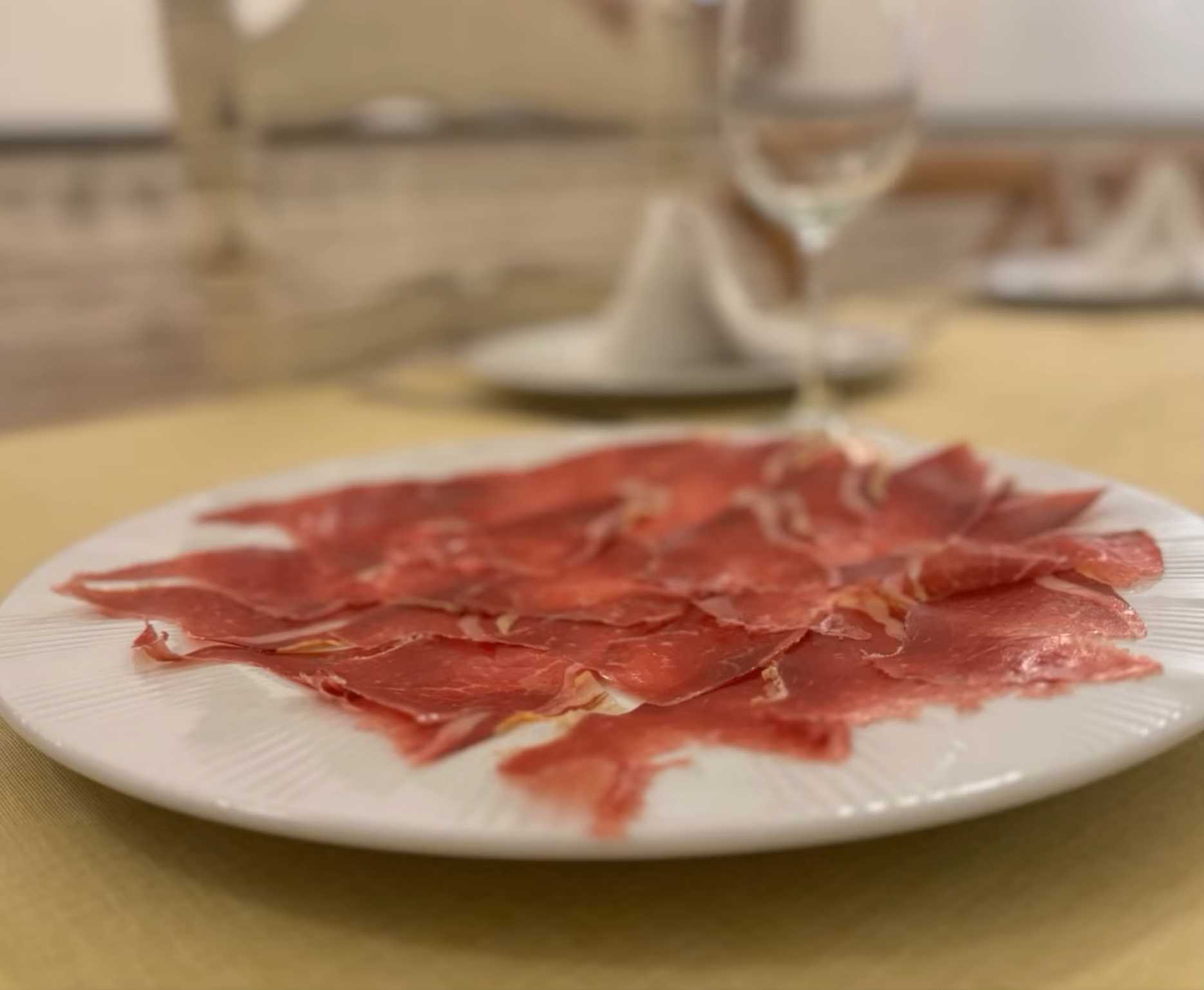 Jamón ibérico de cebo corte a máquina