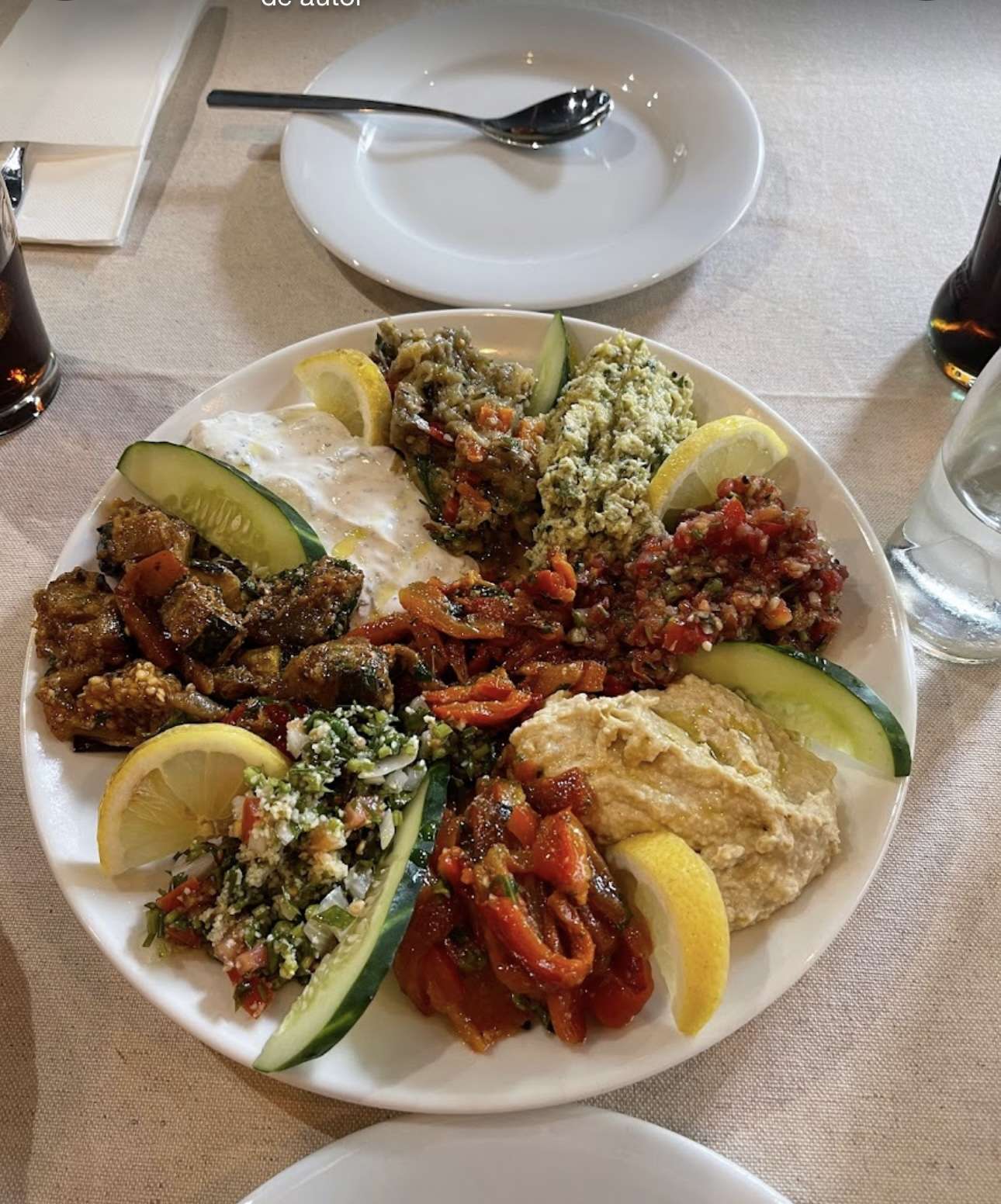 Surtido de meze para 2 personas