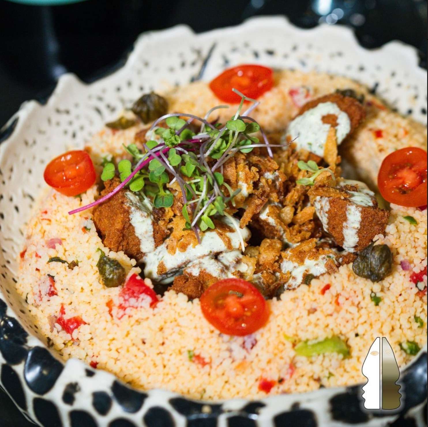 Falafel con cous cous