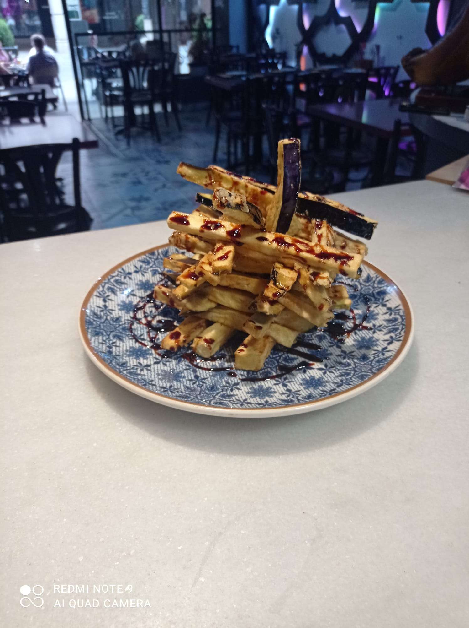 Berenjenas con miel de caña