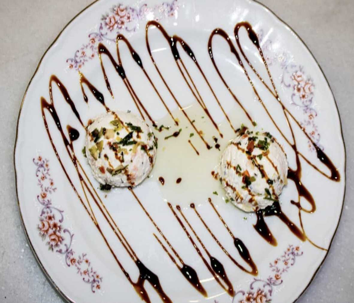 Cremoso de queso y salmón