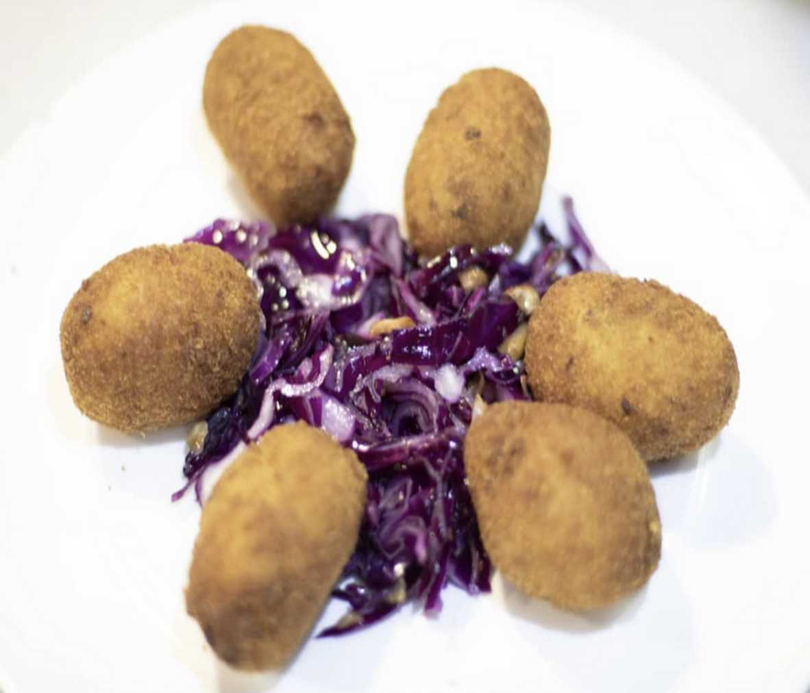 Croquetas de jamón asado