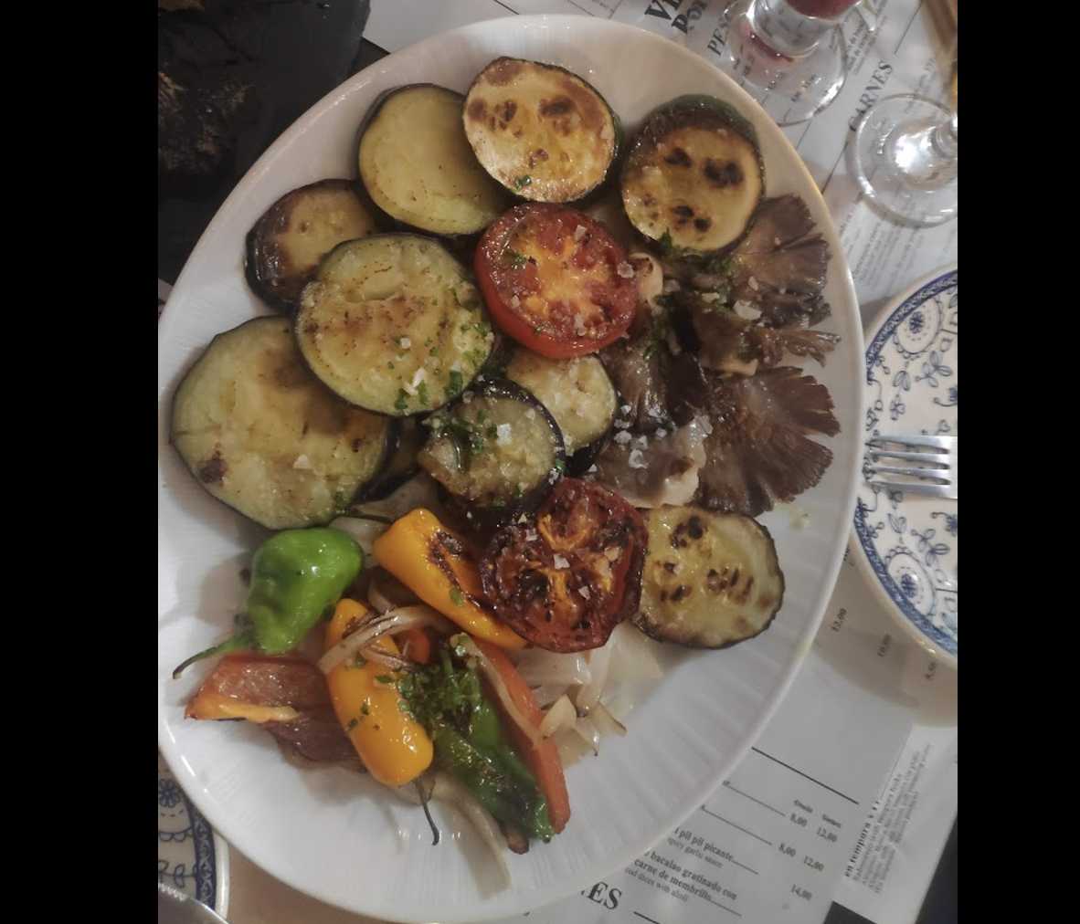 Parrilada de verduras