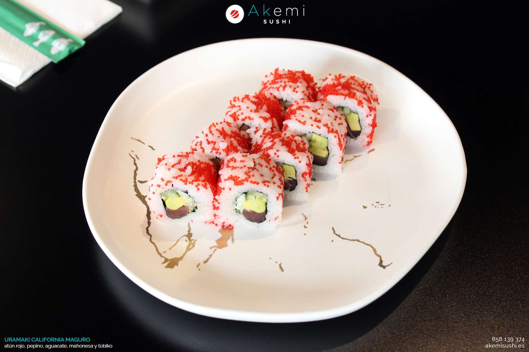 Uramaki California Maguro (8 pz)