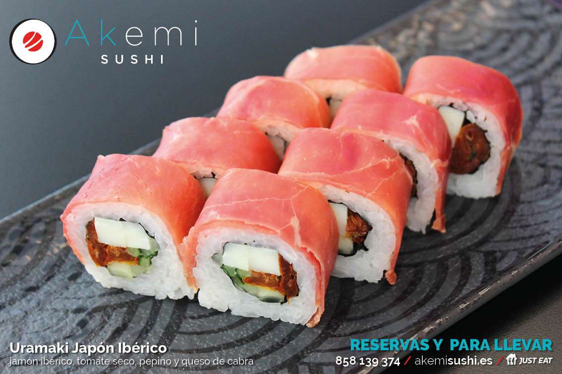Uramaki Japón Ibérico (8 pz)