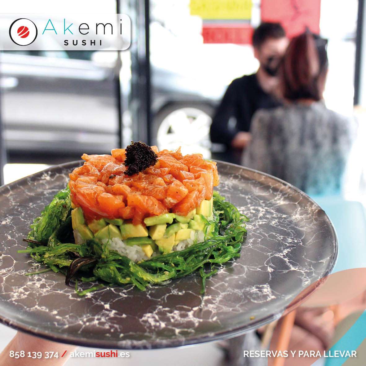 Tartar de Salmón Akemi