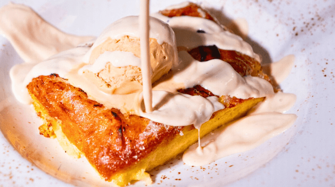 Torrija caramelizada