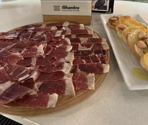 Tabla de Jamón al corte