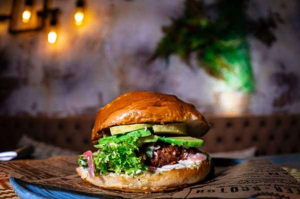 Hamburguesa Vegana Mexicana