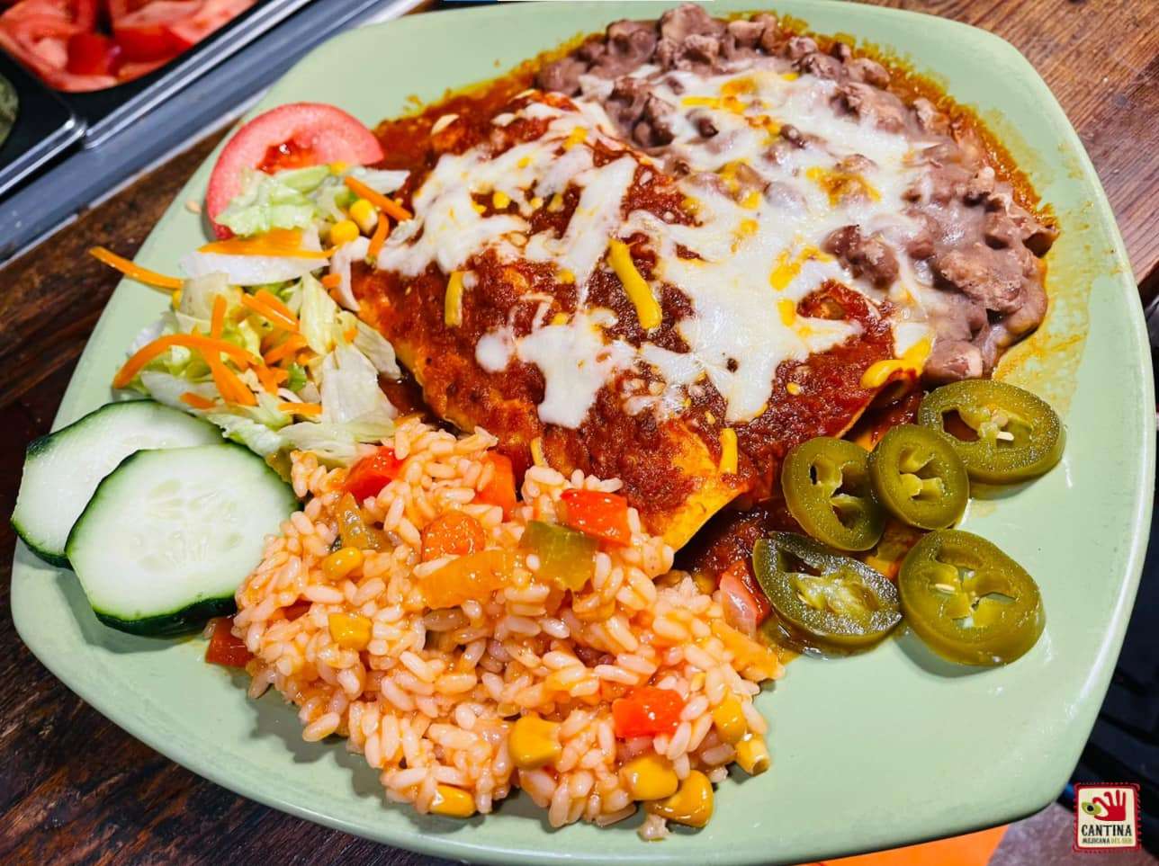 Enchiladas Verde
