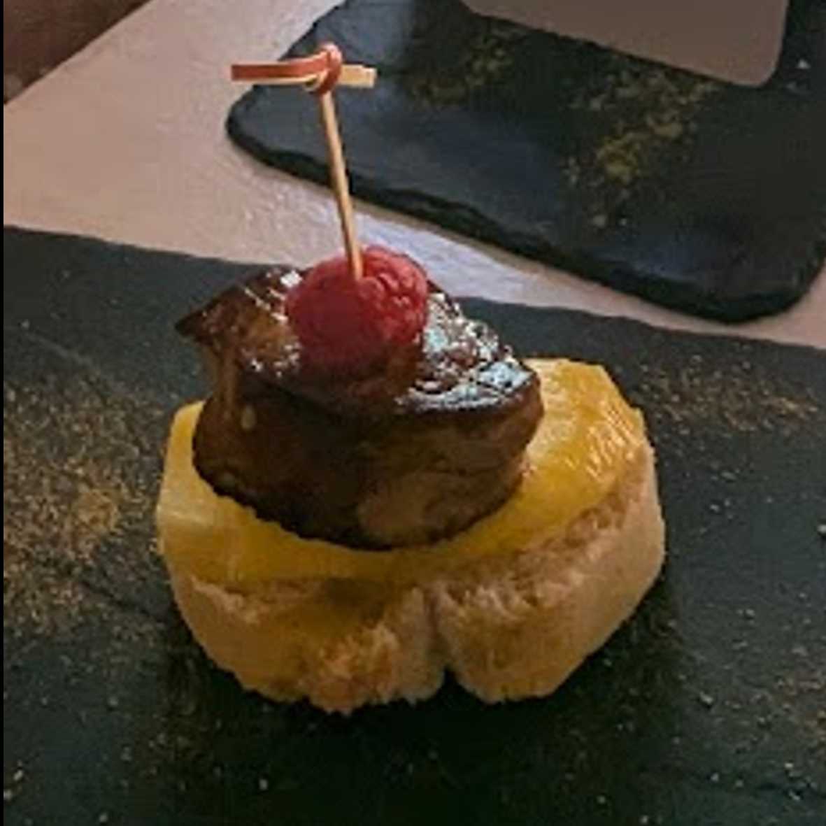 Pincho de tortilla de patatas casera