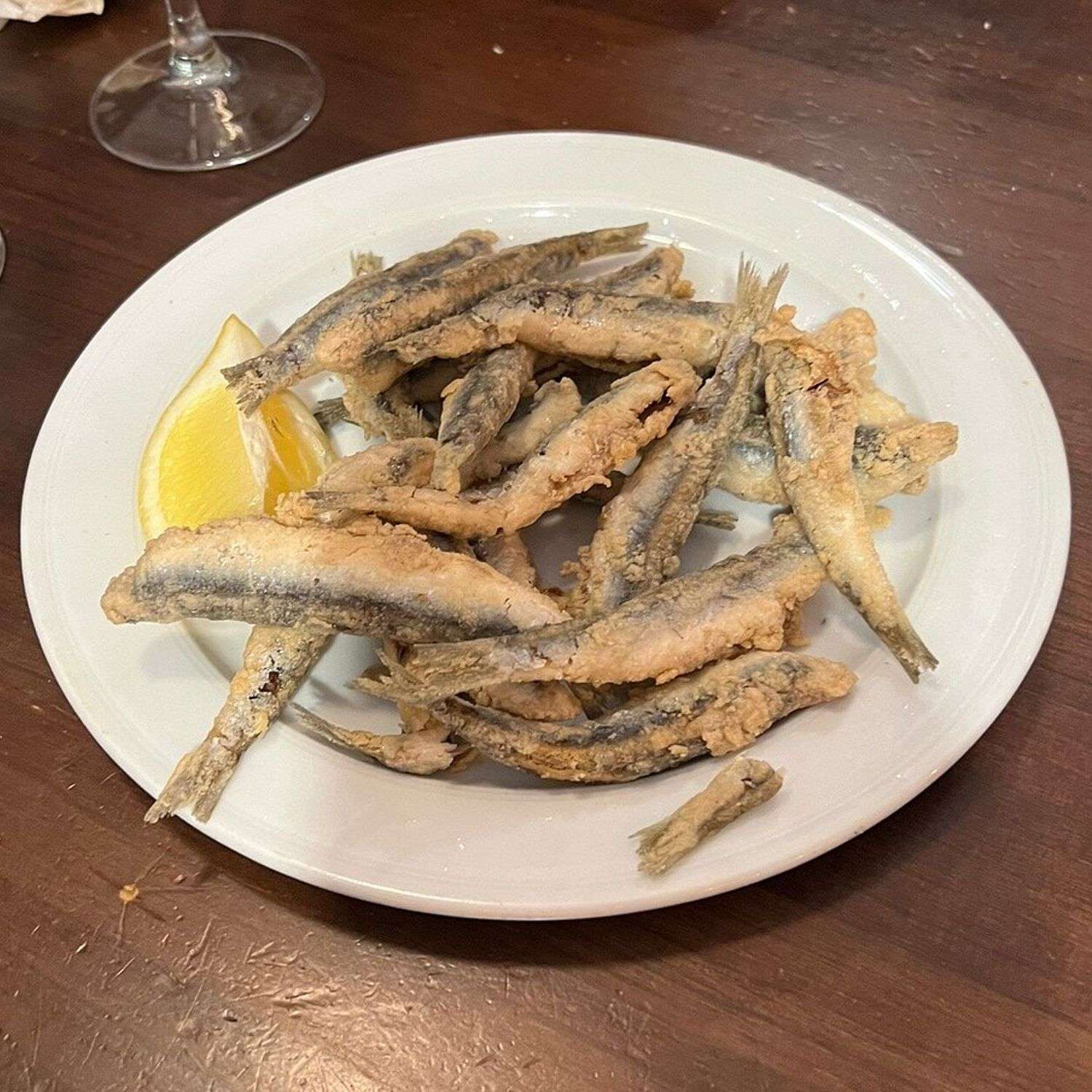 Boquerones fritos