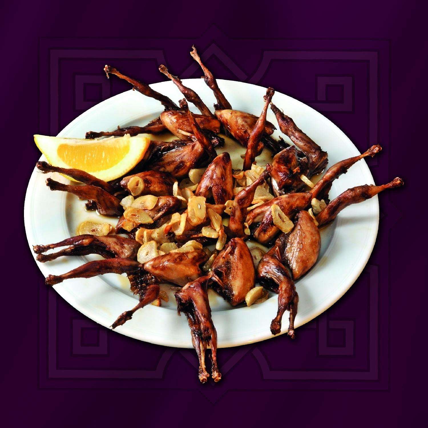Pajarillos fritos con ajos
