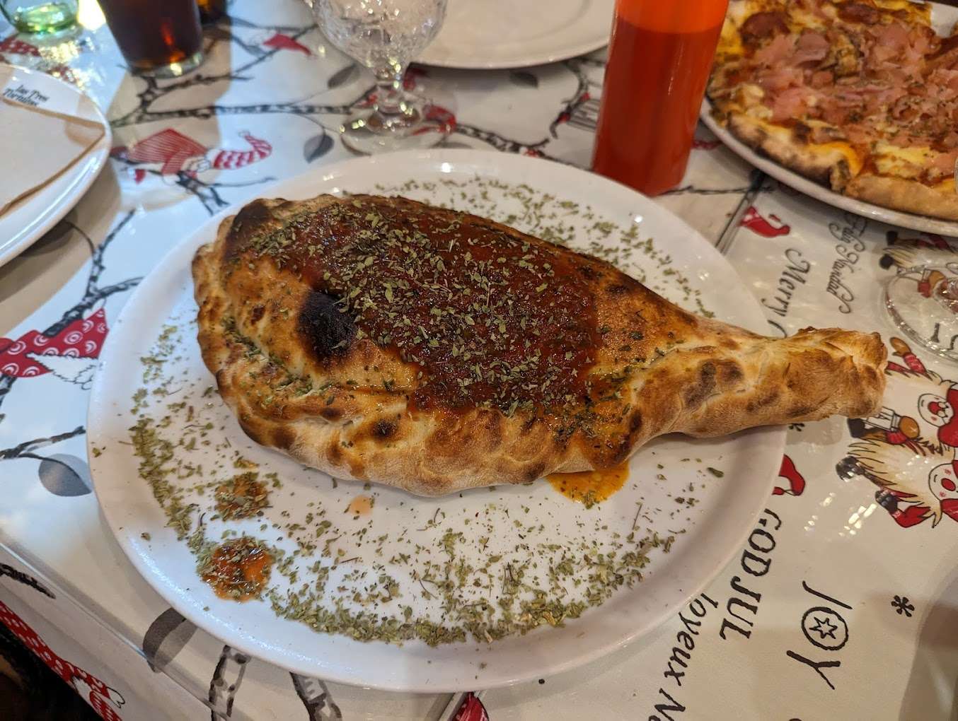 Calzone Carbonara