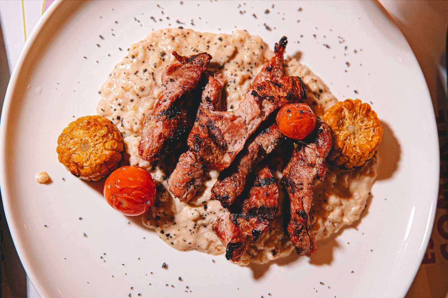 PLUMA IBÉRICA SOBRE RISOTTO