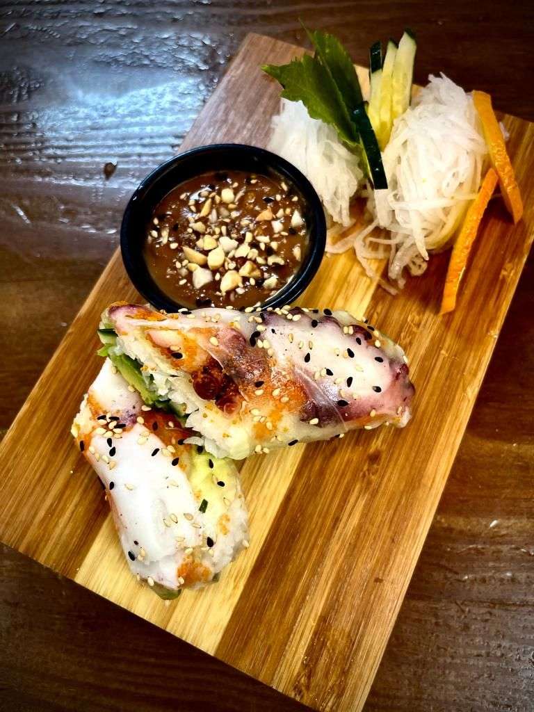 Rollitos de Pulpo