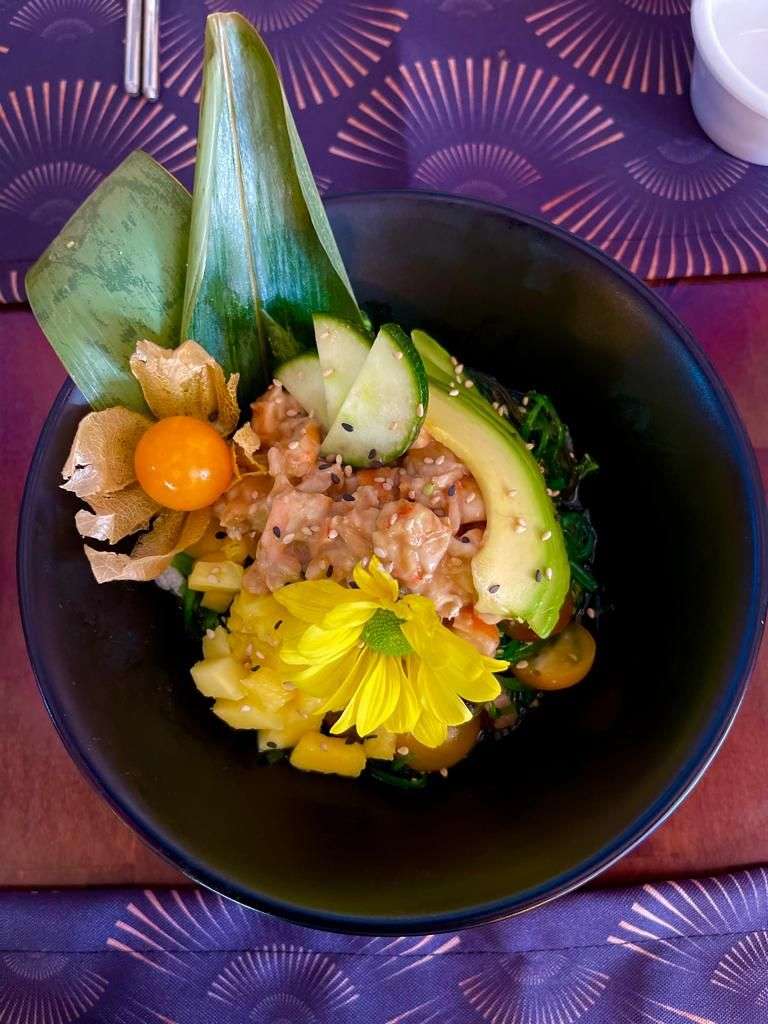 Ensalada Wakame Con Langostino Cocido