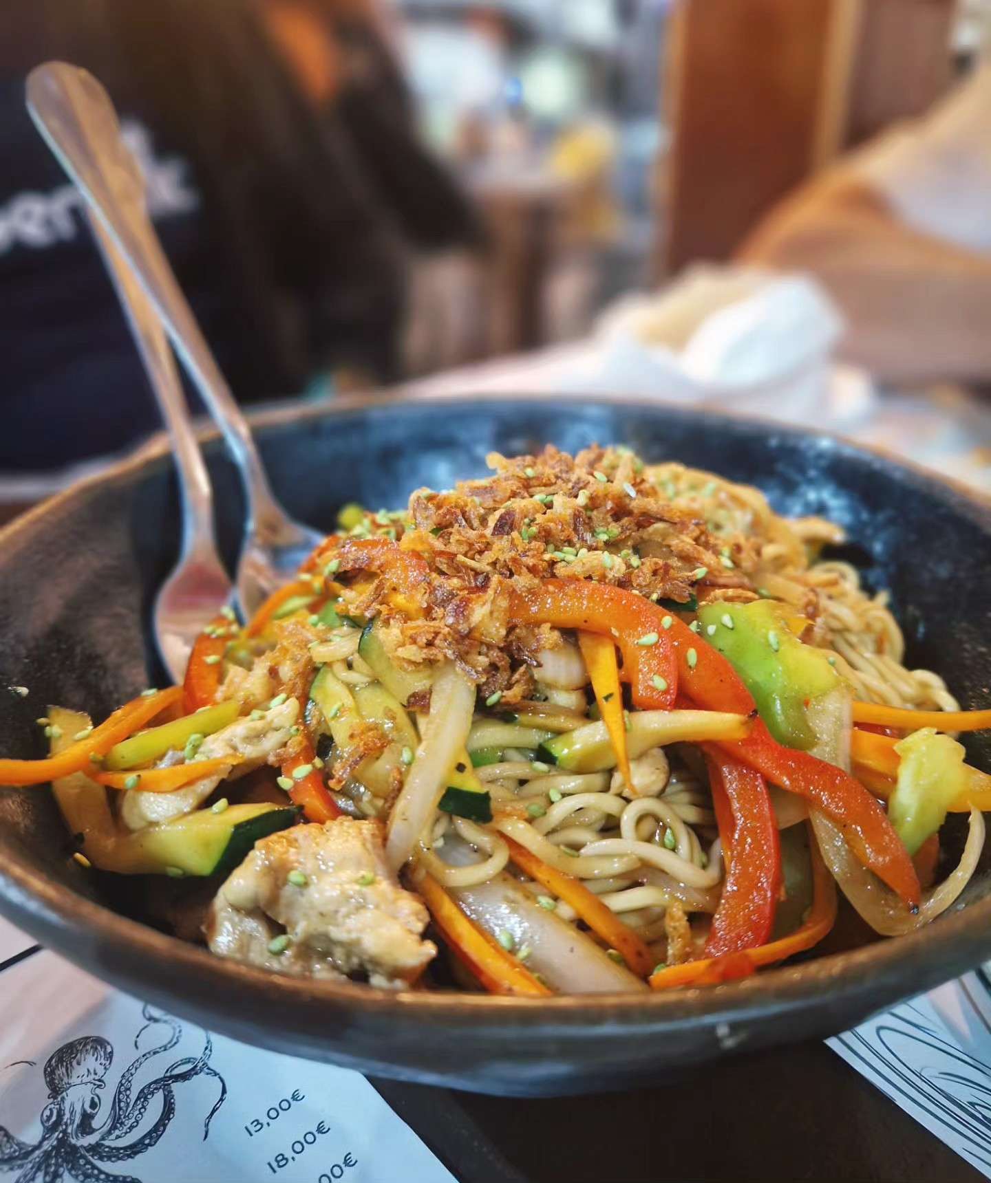 WOK DE POLLO