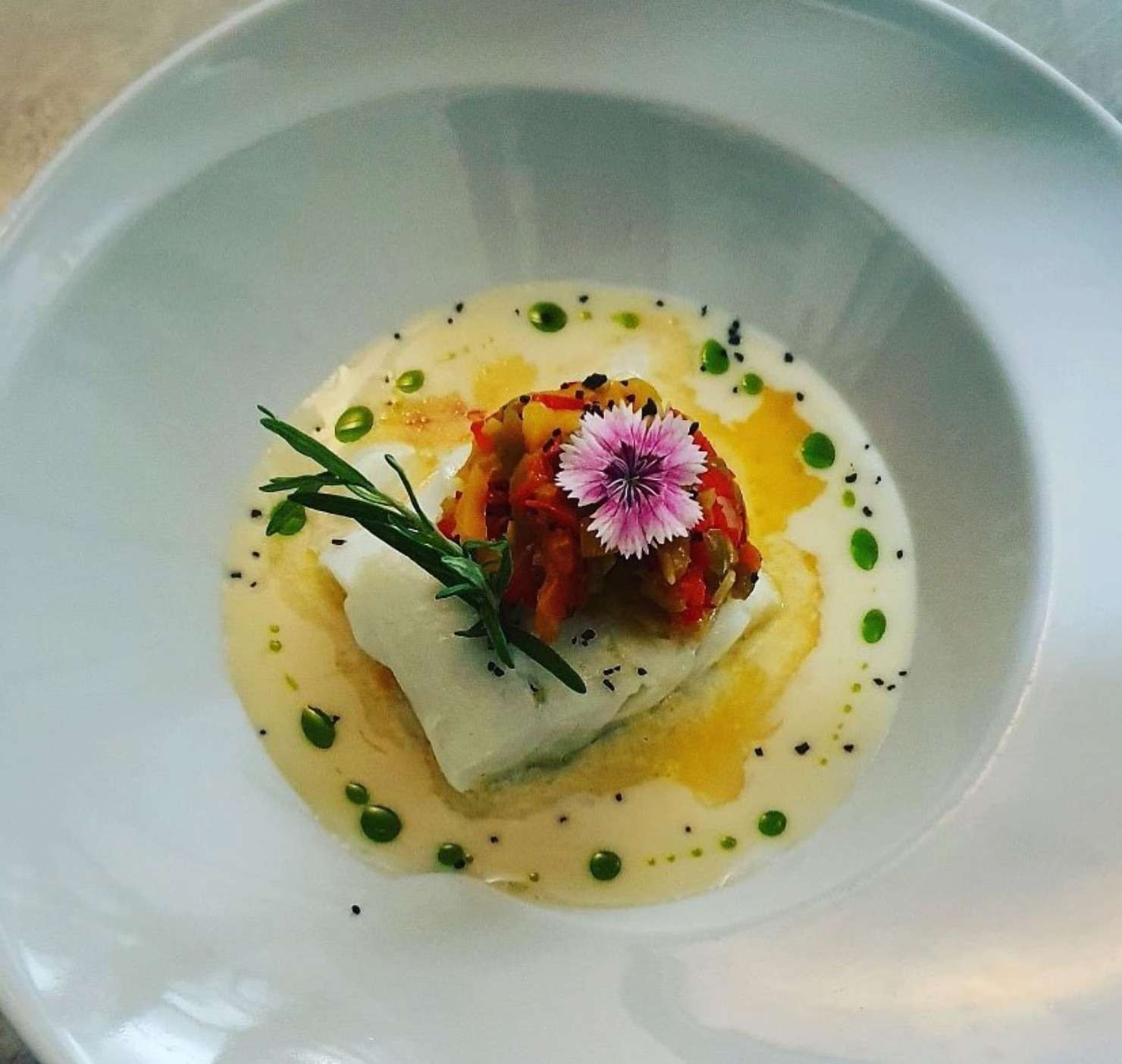 Bacalao confitado