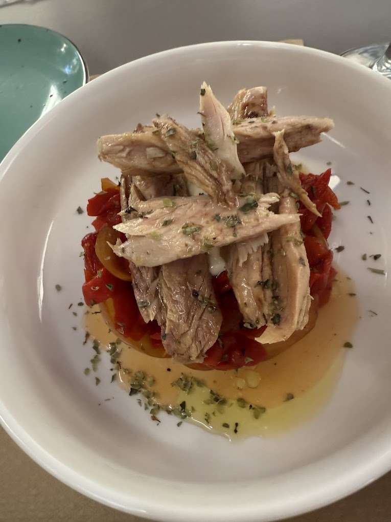 Tomate con melva canutera